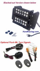 DOUBLE LED LIGHTBAR HEADLIGHT CONVERSION KIT - Kawasaki Z125 PRO (LED-CONVERSION-Z1)
