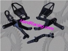 RS184k  Vortex BLACK Rear Sets - BMW S1000RR '15-'17/S1000R  '15-16