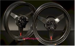 168-xxx    BST Carbon Fiber Wheels - '17-'24 Kawasaki Z125