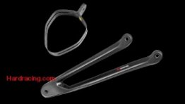 P-MBK10E2  Akrapovic  Muffler Bracket with Muffler Clamp (Carbon) -'17-18  Kawasaki ZX-10RR
