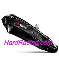 S-K10SO15-HX2C  Akrapovic  Carbon Slip-on - '15-'19 Kawasaki Ninja H2 / H2R