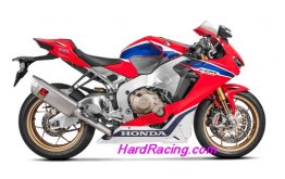 S-H10R8-APLT   Akrapovic Race w/Titanium HEX - '17-'19  CBR1000RR /SP / SP2