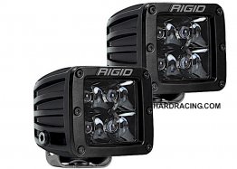 Rigid Industries LED Light Bar - D SERIES PRO SPOT MIDNIGHT EDITION   PATTERN  (SOLD AS A PAIR)  202213BLK