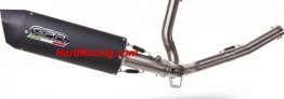 GPR Mid-Full exhaust Furore Nero (Matte Black) incl. removable db killer for Suzuki V-Strom Dl 650 2012/2016 E3, S.181.FUNE