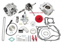 TB Parts TB V2-1 155cc Forged Piston Stroker Kit & VM26mm Carb/Kit Big Bore Kit- Kawasaki KLX110/ KLX110L/ SUZU... | HardRacing
