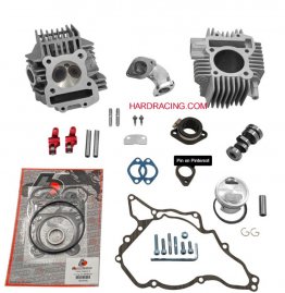 TB Parts TB 143cc Big Bore Kit, Race Head V2, and Intake Kit - Kawasaki KLX110/ KLX110L/ SUZUKI DRZ110 '02-09MO... | HardRacing
