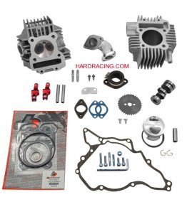 TB Parts TB 143cc Big Bore Kit, Race Head V2, & Intake Kit- Kawasaki KLX110/ KLX110L/ SUZUKI DRZ110 '10 AND UP... | HardRacing