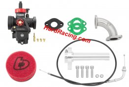 TB Parts TB Carb kit, Nibbi 19, & Billet Throttle - Yamaha TTR110, TBW9549