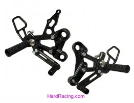 05-0790B  Woodcraft Rear Sets - KTM 790 Duke   '18-20/ 890 Duke 2020-22    (Std or GP Shift - Black)