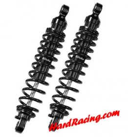 Bitubo HD038WME02V2 14" Dark Edition Twin Shocks | Adjustable Preload, Rebound & Length (356mm) - Harley Davidson