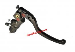 Brembo EVO Front Brake Master Cylinder PR 18x18 w/ Long Folding Lever, XA7G750 (FREE EXPRESS SHIPPING) | HardRacing