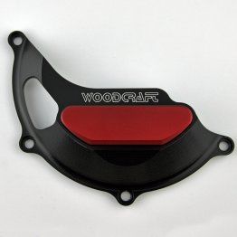 60-0790LC    Woodcraft Billet Alum. Engine Covers - LEFT  SIDE STATOR  COVER- '18-20 790 DUKE/ '20-24 890 Duke (PROTECTOR ONLY)