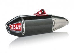 234821D220   Yoshimura   SIGNATURE  RS-4   FULL SYSTEM -  CARBON FIBER CAN W/CARBON FIBER END CAP  & TI HEADER - YAMAHA YZ450F '18-19 / WR450F '19-20 / YZ450FX '19