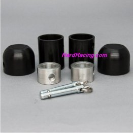 45-0433F  WoodCraft Axle Sliders - Yamaha- R3  '15-'24Front Axle