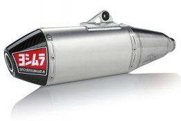 224500D320  Yoshimura  Enduro RS-4  Full System  - Stainless Can w/Carbon Fiber End Cap and Aluminum Headers  - HONDA CRF450X  2019-24