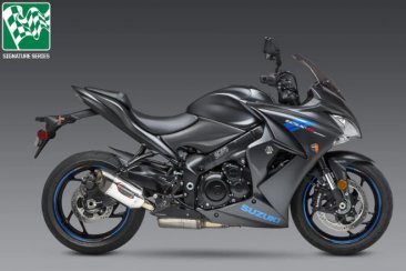 11100EM520  Yoshimura Alpha Stainless Slip-on Exhaust w/ Stainless Muffler - '16-'20 Suzuki GSX-S1000/F/FZ/Z