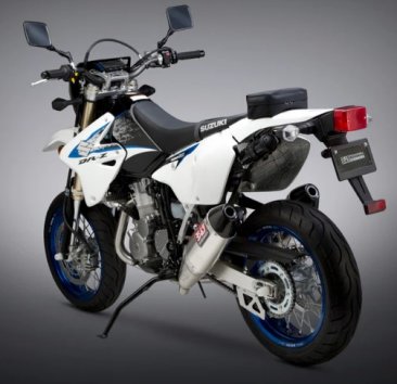 116600D320   Yoshimura   RS-4  FULL SYSTEM - Dual Stainless Full system with Aluminum Mufflers -  SUZUKI DR-Z400S/SM 2000-24