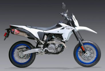Yoshimura DR-Z4 S/SM 2025-26 Race RS-12 Stainless Full Exhaust, w/ Stainless Muffler, 116610S520