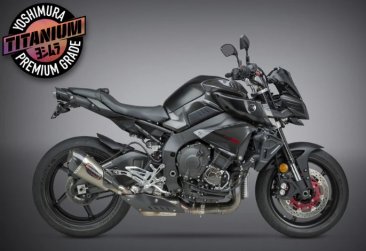 13100MP720  Yoshimura  FZ-10 17/MT-10 18-21  ALPHA T Titanium Slip-on Exhaust, w/ Titanium Muffler - Yamaha  FZ-10 '17-'18 / MT-10 '18-'21