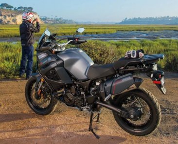 13120HD520   Yoshimura  RS-4T  Stainless Slip-On Exhaust w/ Stainless Can - Yamaha '12-24 Super Tenere