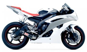 1362272  Yoshimura TRC Stainless Slip-on w/ Carbon Muffler - '06-16 YZF-R6V
