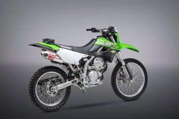 14301BC350  Yoshimura  Race RS-2 Slip-On -   Stainless slip On Exhaust w/ Aluminum Muffler - KAWASAKI KLX 250S/SF  '09-20 / KLX 300S/SM '21-23