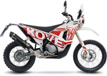 Leo Vince 14449EBU LV ONE EVO BLACK EDITION Slip-On for Kove 450 RALLY Low/High  2023 - 2024