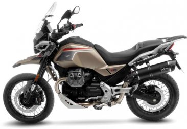 Leo Vince 14454EBU LV ONE EVO BLACK EDITION Slip-On for Moto Guzzi V85 TT  2019 - 2025