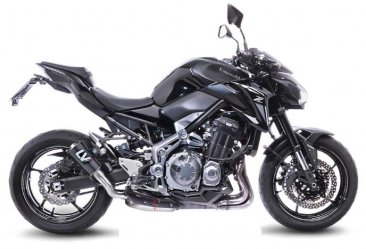 Leo Vince 15204C LV-10 CARBON FIBER Slip-On for Kawasaki Z900 / ZR900  2017 - 2025