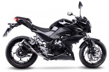 Leo Vince 15205BU LV-10 BLACK EDITION Slip-On for Kawasaki Ninja 250R/300R Z250/300  2013 - 2017