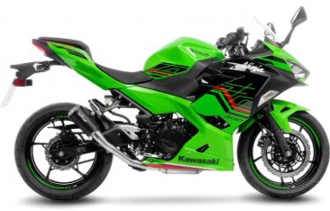 Leo Vince 15218BU LV-10 BLACK EDITION Slip-On for Kawasaki Ninja 400/500 Z400/500  2018 - 2025