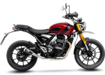 Leo Vince 15268CU LV-10 CARBON FIBER Slip-On for Scrambler 400 X / Speed 400  2024 - 2025