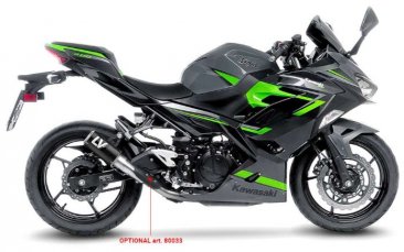 Leo Vince 15400CU LV CORSA CARBON FIBER Slip-On for Kawasaki Ninja 400/500 Z400/500  2018 - 2025