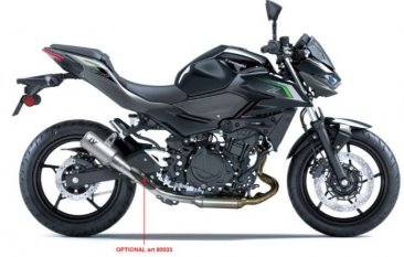 Leo Vince 15400STU LV CORSA S TITANIUM Slip-On for Kawasaki Ninja 400/500 Z400/500  2018 - 2025