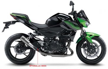 Leo Vince 15400TU LV CORSA TITANIUM Slip-On for Kawasaki Ninja 400/500 Z400/500  2018 - 2025