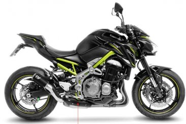 Leo Vince 15402BU LV CORSA BLACK EDITION Slip-On for Kawasaki Z900 / ZR900  2017 - 2025