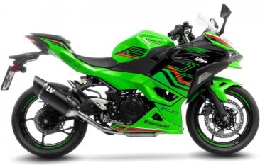 Leo Vince 15607BU LV-14 R BLACK EDITION Slip-On for Kawasaki Ninja 400/500 Z400/500  2018 - 2025