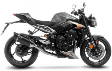 Leo Vince 15608BU LV-14 R BLACK EDITION Full System for Triumph Street Triple 765 R/RS/A2  2023 - 2025