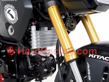 Kitaco 5 ROW  Super Oil Cooler   2022+ Honda GROM RR Only (use with STOCK HEAD) - 360-1452260 - IN STOCK