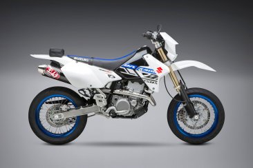 216600C250   Yoshimura   RS-2  FULL SYSTEM - Stainless Full Exhaust  w/ Carbon Fiber muffler and Stainless End Cap -  SUZUKI DR-Z400S/SM 2000-23