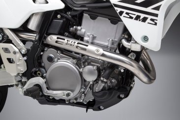 216600C250   Yoshimura   RS-2  FULL SYSTEM - Stainless Full Exhaust  w/ Carbon Fiber muffler and Stainless End Cap -  SUZUKI DR-Z400S/SM 2000-23