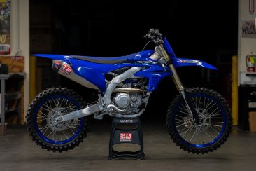 234840S320    Yoshimura  RS-12  Full System-  Stainless Full Exhaust, Aluminum Muffler, Carbon End Cap   - YAMAHA YZ450F  2023-24