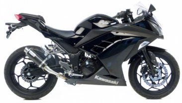 Leo Vince 3293U GP CORSA Slip-On for Kawasaki Ninja 250R/300R Z300  2013 - 2017