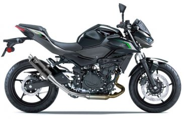 Leo Vince 3389BU GP CORSA BLACK EDITION Slip-On for Kawasaki Ninja 400/500 Z400/500  2018 - 2025