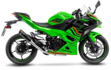 Leo Vince 3389EBU GP CORSA EVO BLACK EDITION Slip-On for Kawasaki Ninja 400/500 Z400/500  2018 - 2025