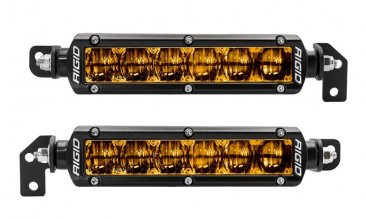 Rigid Industries SR-Series Selective Yellow SAE Fog Light Kit - 2022+ Toyota Tundra, 37201