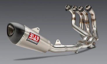 390190P520  Yoshimura Lightning Sprint Alpha T Stainless Exhaust, w/ Stainless Muffler - '05+ GSX-R1000 / '07+ ZX10