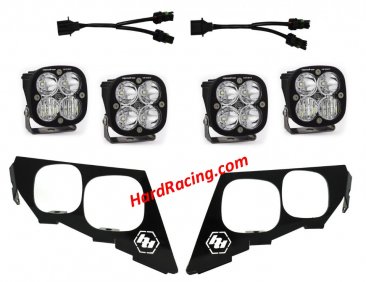 BAJA DESIGNS Textron/Arctic Cat Squadron Sport Headlight Kit - Arctic Cat 2020-21 Wildcat XX; Textron 2018-19 Wildcat XX, 447094 (FREE SHIPPING)
