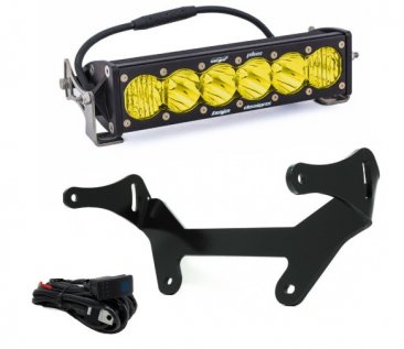 BAJA DESIGNS Can-Am Baja Amber OnX6+ LED 10 Inch Shock Mount Light Bar Kit - Can-Am 2017-24 Maverick X3, 447120 (FREE SHIPPING)