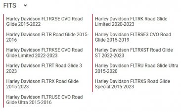 BAJA DESIGNS Harley Davidson LP6 LED Headlight Kit - Road Glide 2015-2023,  448112 (FREE SHIPPING)